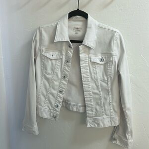 AG White Denim Jacket